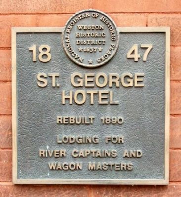 St. George Hotel Marker image. Click for more information.