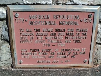 American Revolution Bicentennial Memorial Marker image. Click for full size.