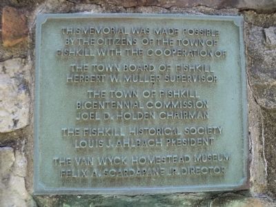 Dedication Marker image. Click for full size.