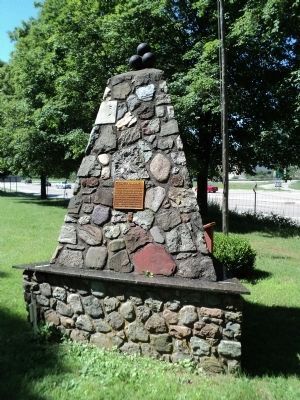 Fishkill Encampment Marker<br>(northeast view) image. Click for full size.