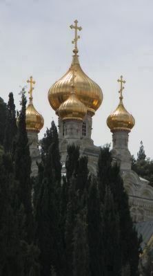 Church of St. Mary Magdelene (Russian Orthodox). Click for full size. Church of St. Mary Magdelene (Russian Orthodox) image. Click for full size.