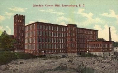 Glendale Cotton Mill image. Click for full size.