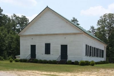 Bark Camp Church streetside, seen along Bark Camp Church Road. Click for full size. Bark Camp Church streetside, seen along Bark Camp Church Road image. Click for full size.