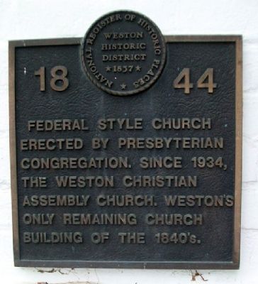 Presbyterian Church Marker image. Click for more information.