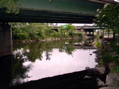 Historic Scajaquada Creek Today image. Click for full size.