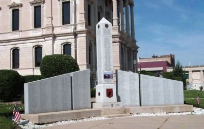 Grant County (Indiana) Vietnam War Memorial image. Click for full size.