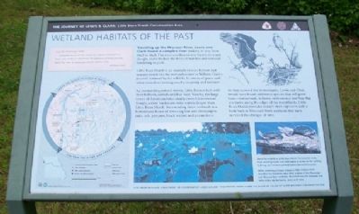 Wetland Habitats of the Past Marker image. Click for full size.