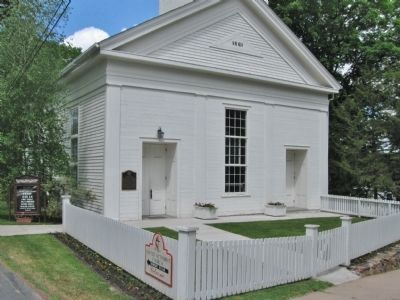 Taylors Falls United Methodist Church and Marker image. Click for full size.