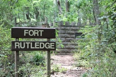 The nearby Fort Rutledge Monument image. Click for full size.