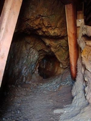 Massa (Tunnel) Adit Interior. image. Click for full size.