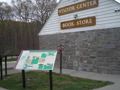 Marker on the Palisades Interstate Parkway image. Click for full size.