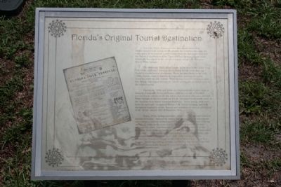Florida�s Original Tourist Destination Marker image. Click for full size.