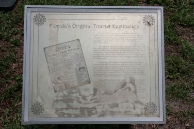 Floridas Original Tourist Destination Marker image. Click for full size.