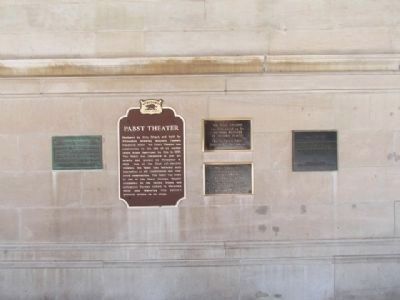 Pabst Theater Markers. Click for full size. Pabst Theater Markers image. Click for full size.