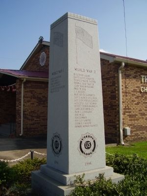 Cherryville Veterans Memorial Marker image. Click for full size.