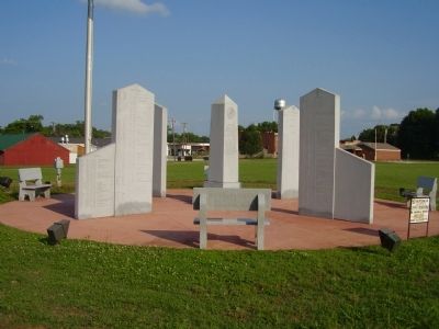 Fallston Veterans Memorial Marker. Click for full size. Fallston Veterans Memorial Marker image. Click for full size.