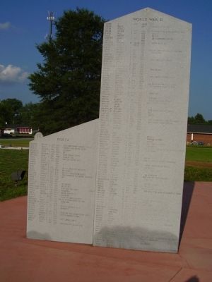Fallston Veterans Memorial Marker image. Click for full size.