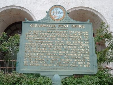 Clearwater Post Office Marker image. Click for full size.