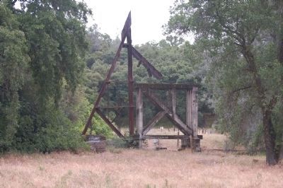 Bunker Hill Mine Headframe. image. Click for full size.