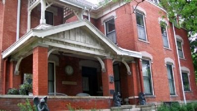 Frank Howard House and NRHP Marker. Click for full size. Frank Howard House and NRHP Marker image. Click for full size.