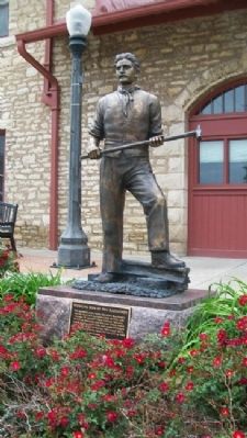Working Men of the Railroads Monument. Click for full size. Working Men of the Railroads Monument image. Click for full size.