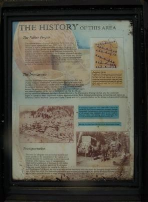 The History of This Area Marker. Click for full size. The History of This Area Marker image. Click for full size.