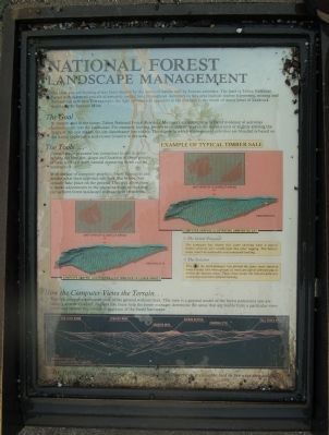 National Forest Landscape Management. Click for full size. National Forest Landscape Management image. Click for full size.