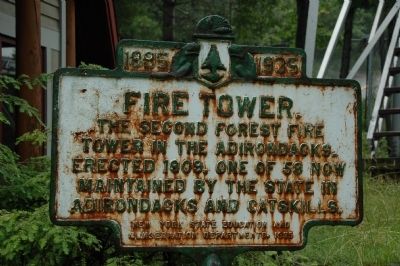 Fire Tower Marker image. Click for full size.