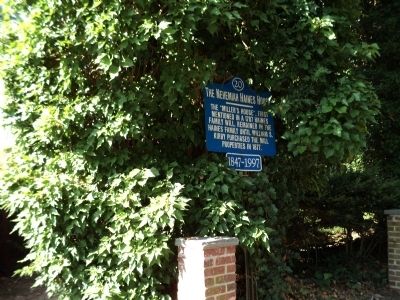 The Nehemiah Haines House Marker. Click for full size. The Nehemiah Haines House Marker image. Click for full size.