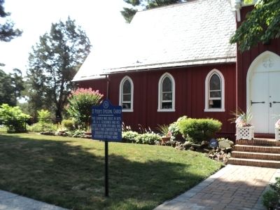 St. Peter’s Episcopal Church Marker image. Click for full size.