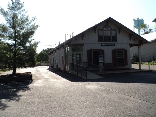 Medford Railway Station. Click for full size. Medford Railway Station image. Click for full size.