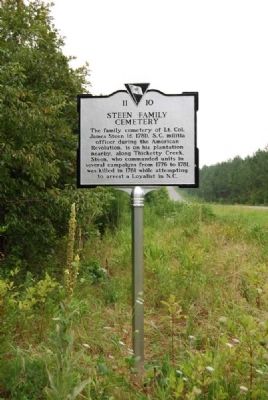 Steen Family Cemetery Marker image. Click for full size.