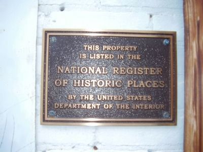 Plaque on Saluda City Hall. Click for full size. Plaque on Saluda City Hall image. Click for full size.