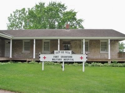 US Fort Crawford Military Hospital. Click for full size. US Fort Crawford Military Hospital image. Click for full size.