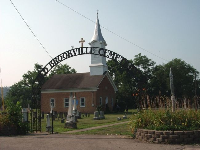 The Old Brookville Church and Cemetery image. Click for full size.