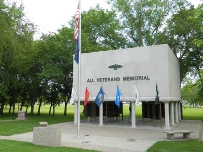 All Veterans Memorial Marker image. Click for full size.
