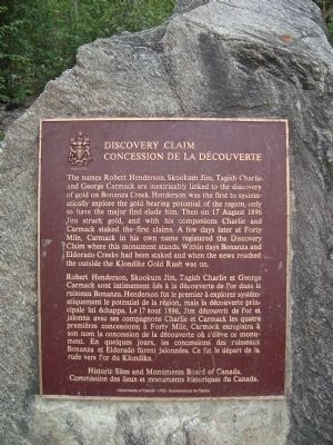Discovery Claim Marker. Click for full size. Discovery Claim Marker image. Click for full size.