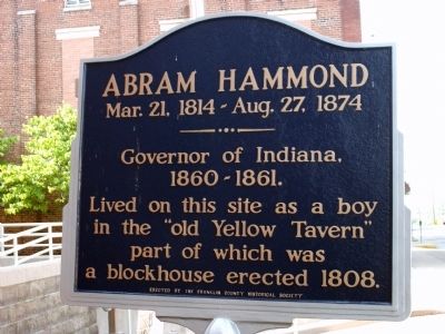 Abram Hammond Marker image. Click for full size.