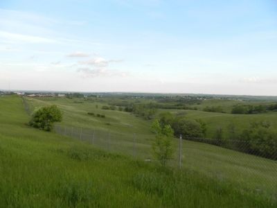 View from Mandan Scenic Overlook. Click for full size. View from Mandan Scenic Overlook image. Click for full size.