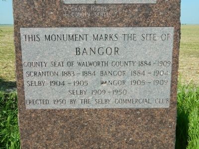 Bangor Marker. Click for full size. Bangor Marker image. Click for full size.