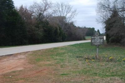 William Bartram Trail Marker<br>Looking West Along SC 71 image. Click for full size.