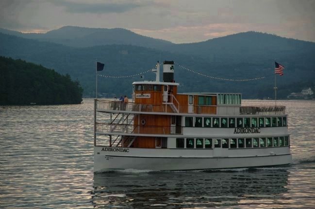 The Adirondacks - Lake George, "<i>The Queen of American Lakes"</i> image. Click for full size.