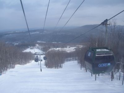 The Adirondacks - Ski Lift At Gore Mountain image. Click for full size.