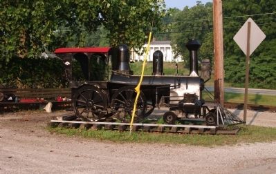 "Whitewater Valley Railroad" - - 'Locomotive / Sign' image. Click for full size.