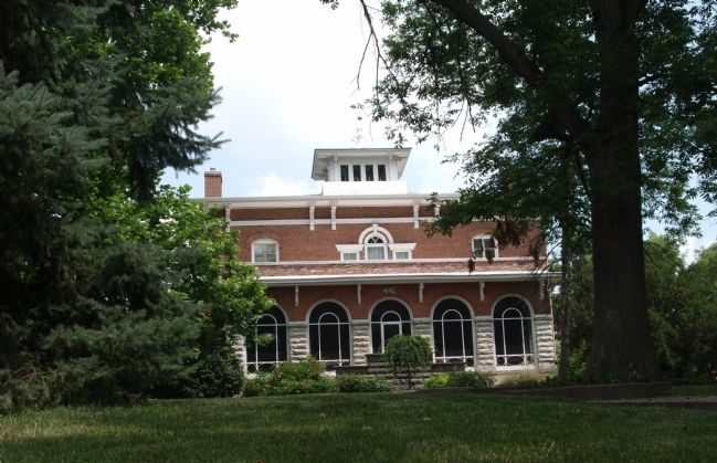 South Side - Front - - Home of General John T. Wilder. Click for full size. South Side - Front - - Home of General John T. Wilder image. Click for full size.