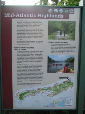 Mid-Atlantic Highlands Marker image. Click for full size.