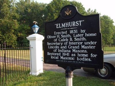 Obverse Side - - Elmhurst Marker. Click for full size. Obverse Side - - Elmhurst Marker image. Click for full size.