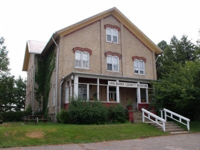 Van Buren County Poorhouse. Click for full size. Van Buren County Poorhouse image. Click for full size.