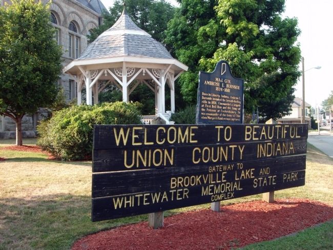 Sign - - Welcome to Union County image. Click for full size.