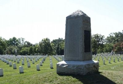 Rough Riders Marker, with north side showing names of KIA image. Click for full size.